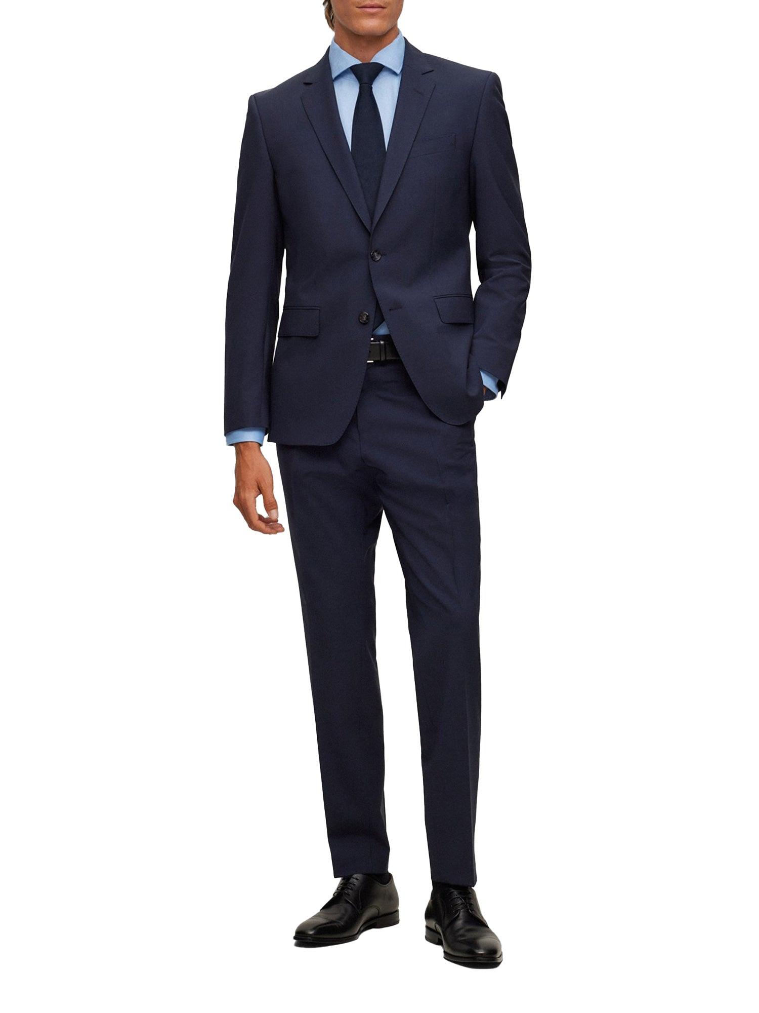 Abito slim fit monopetto H-Huge blu - CityModa