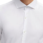 Camicia slim fit con collo francese - CityModa