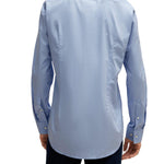 Camicia slim fit con collo Italiano - CityModa