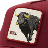 Cappello baseball The Bull rosso