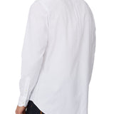 Camicia con contrasti colore bianco