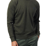 Pullover misto cashmere verdone