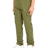 Pantaloni cargo verdoni