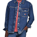 Giacca in jeans essential blu medio