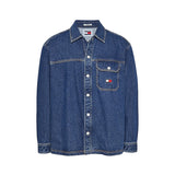 Giacca in jeans essential blu medio