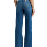 Jeans HW Bottom up Good flare con cintura denim medio