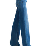 Jeans HW Bottom up Good flare con cintura denim medio