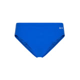 Slip beach solid lycra bluette
