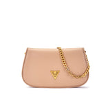 Borsa a spalla butterfly beige