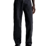 Jeans 90's straight black denim - CityModa