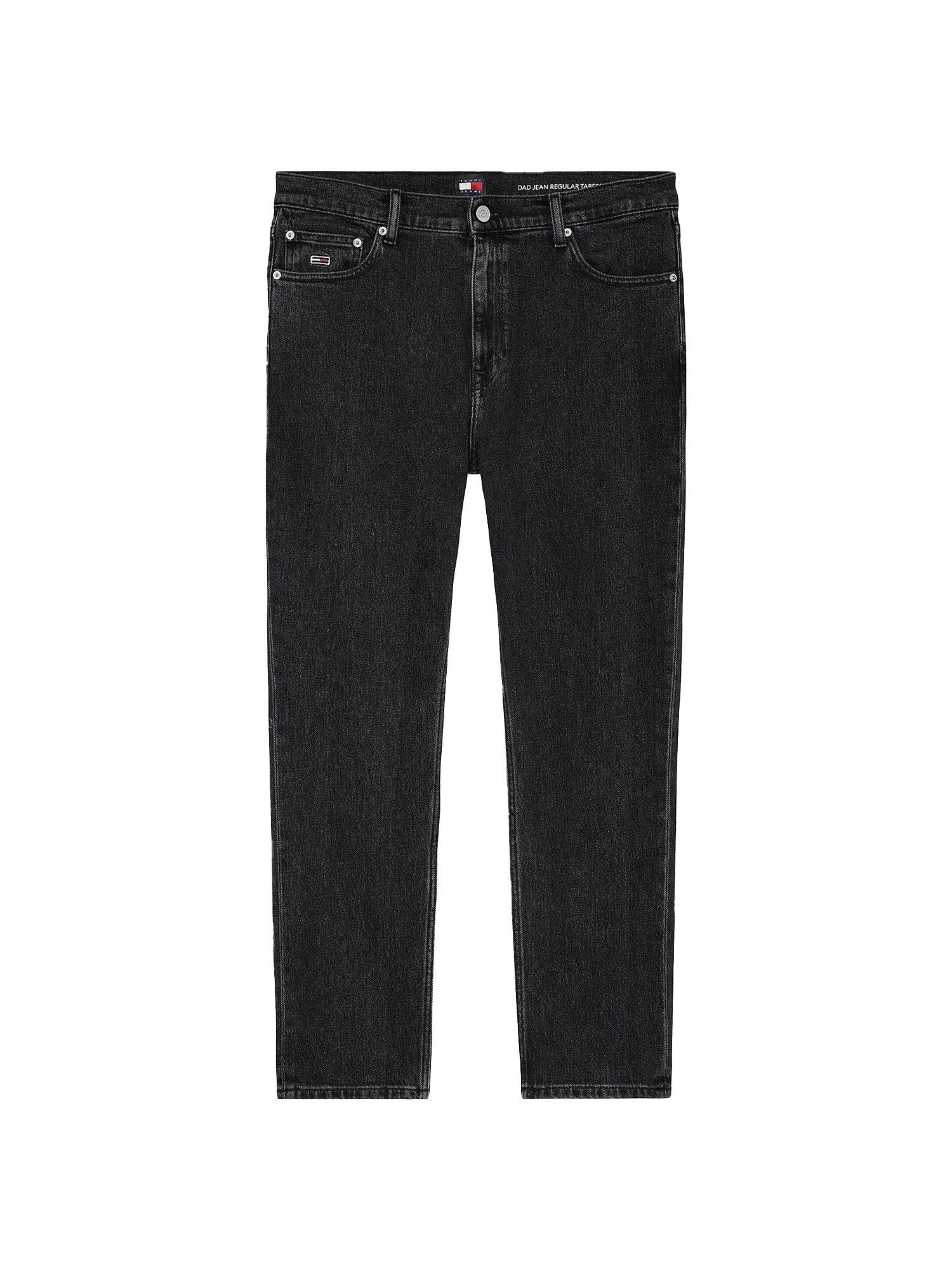 Jeans Dad Regular fit Tapered Black denim - CityModa