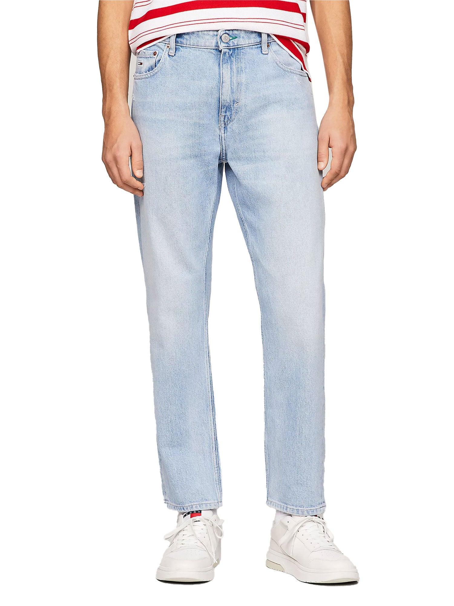 Jeans Dad Regular Fit tapered denim chiaro - CityModa