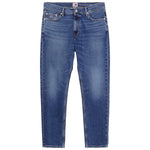 Jeans Dad Regular fit tapered denim scuro - CityModa