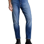 Jeans dad stretch denim 
 scuro - CityModa