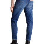 Jeans dad stretch denim 
 scuro - CityModa