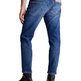 Jeans dad stretch denim 
 scuro - CityModa