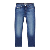 Jeans dad stretch denim 
 scuro - CityModa