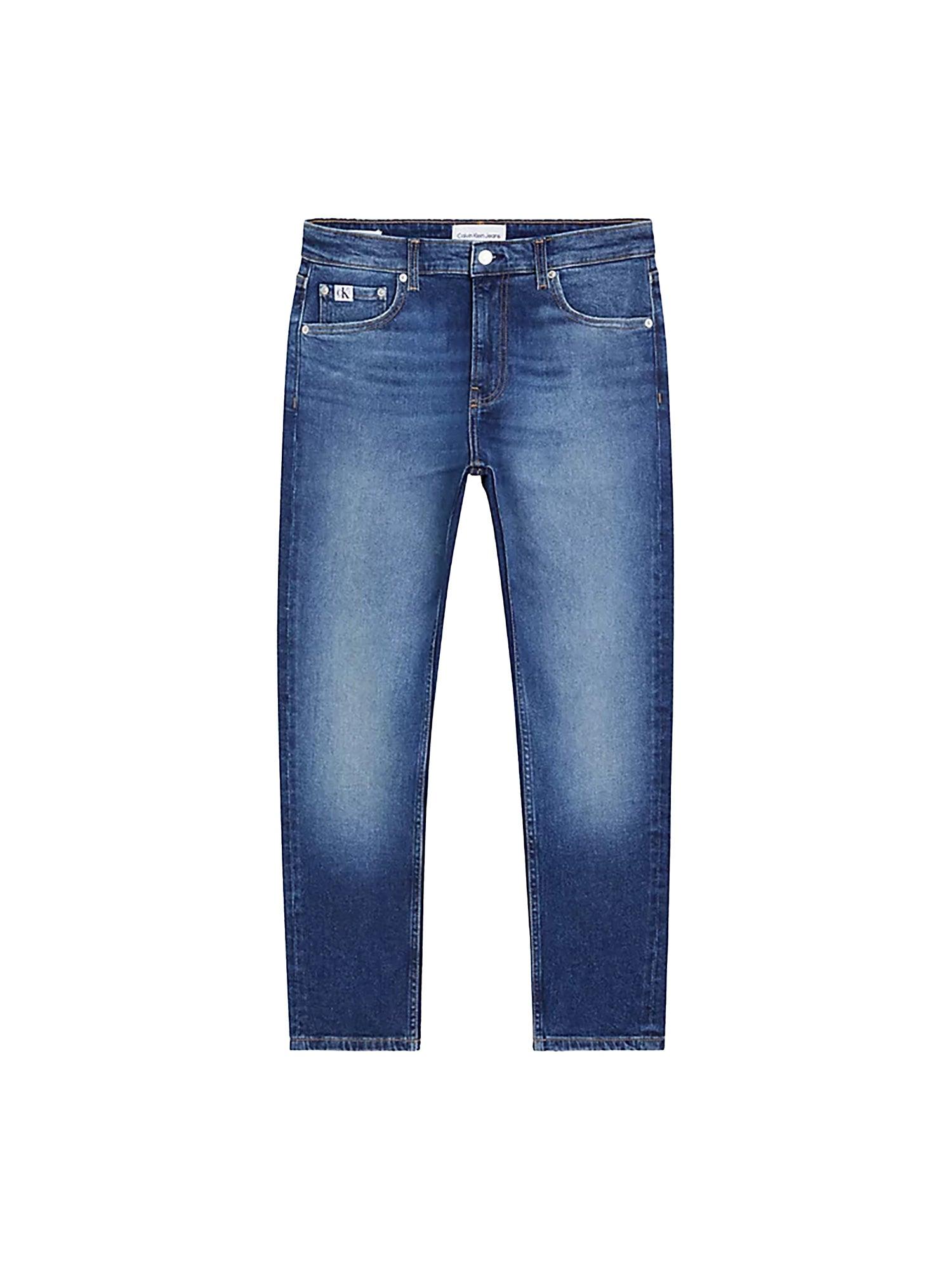 Jeans dad stretch denim 
 scuro - CityModa