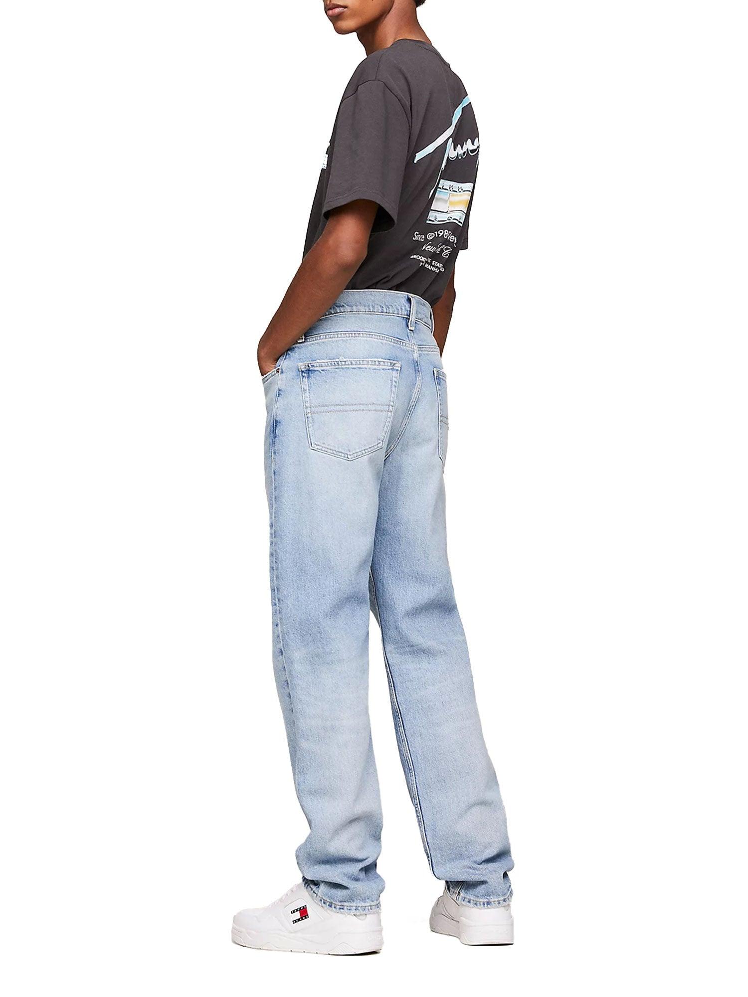 Jeans Ethan Straight Fit Relaxed denim chiaro - CityModa