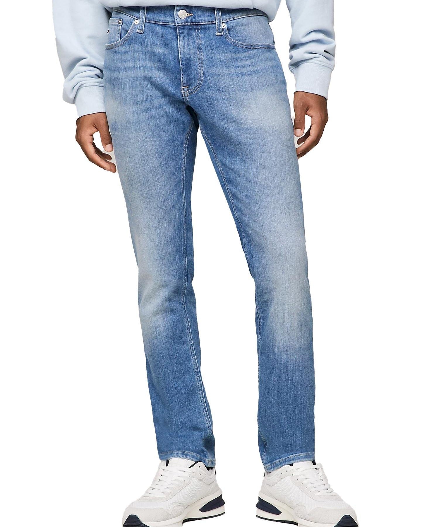 Jeans Scanton Slim Fit Stretch denim medio - CityModa