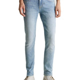 Jeans skinny stretch 
 denim chiaro - CityModa