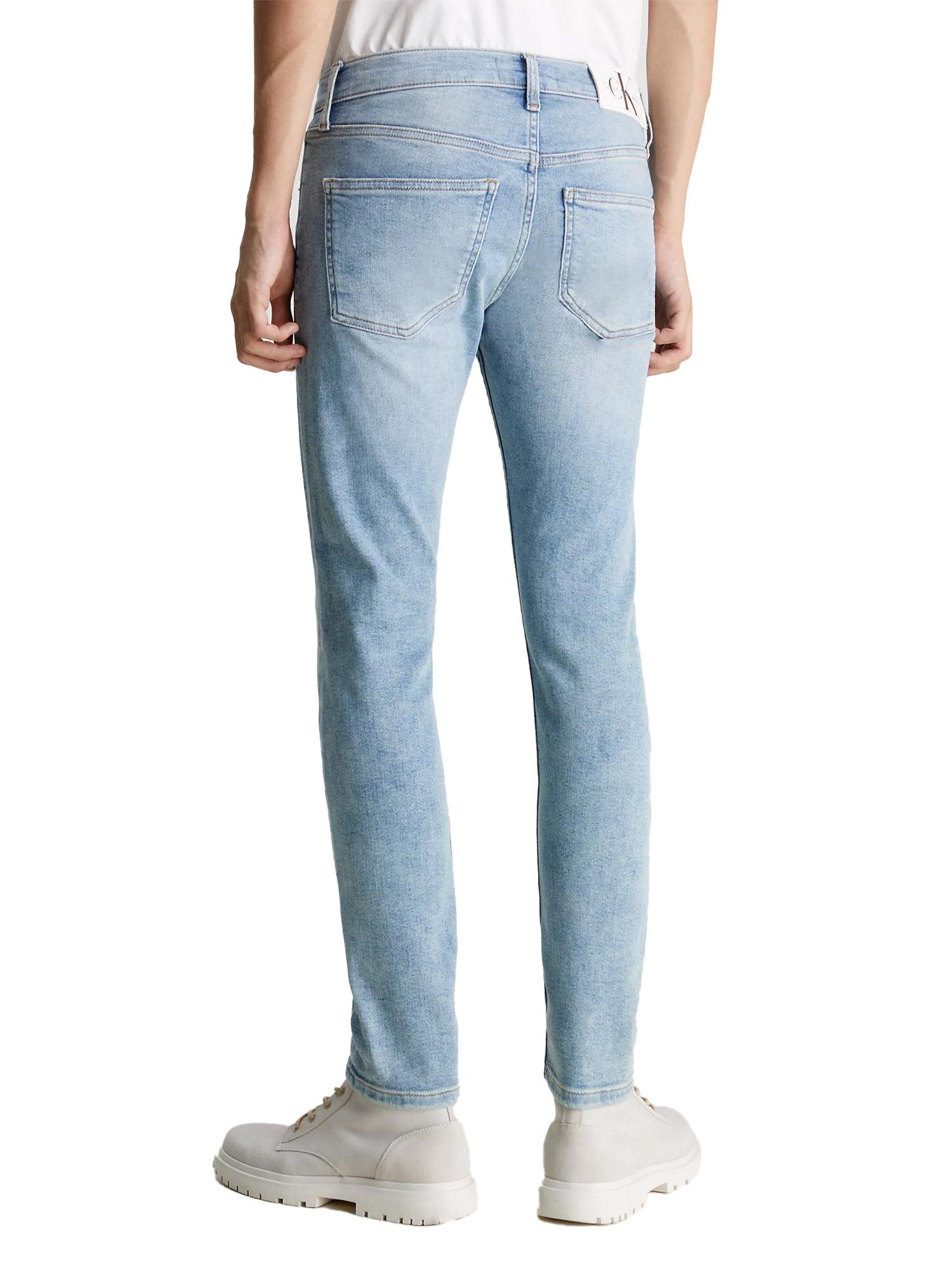 Jeans skinny stretch 
 denim chiaro - CityModa