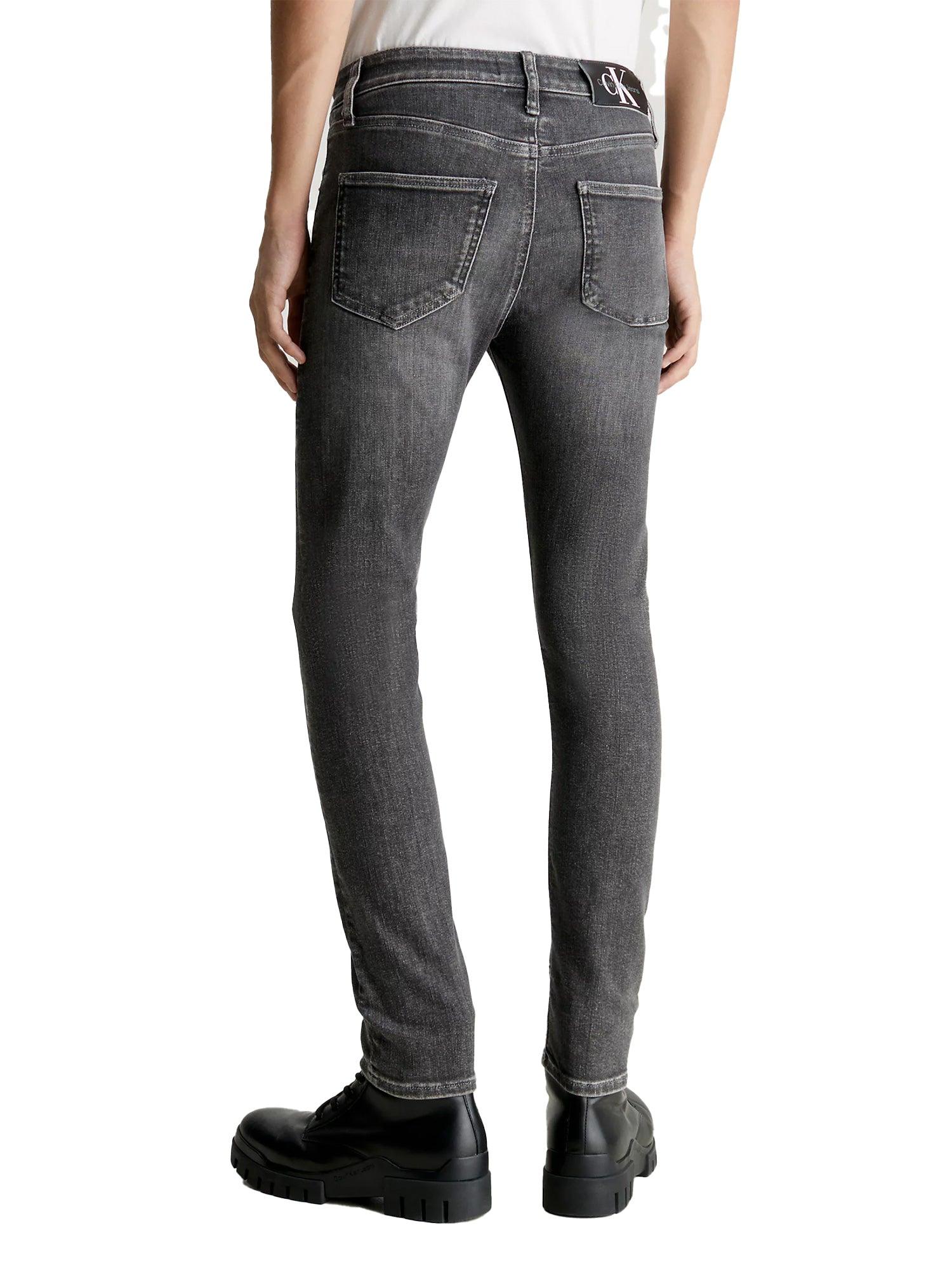 Jeans skinny stretch 
 denim grey - CityModa