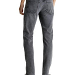 jeans slim taper 
 black denim - CityModa