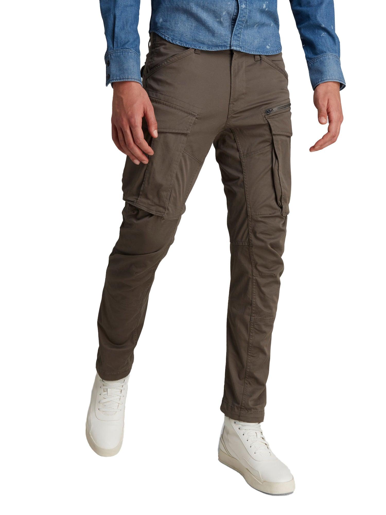 Pantalone Rovic zip 3d regular 
 grigio medio - CityModa