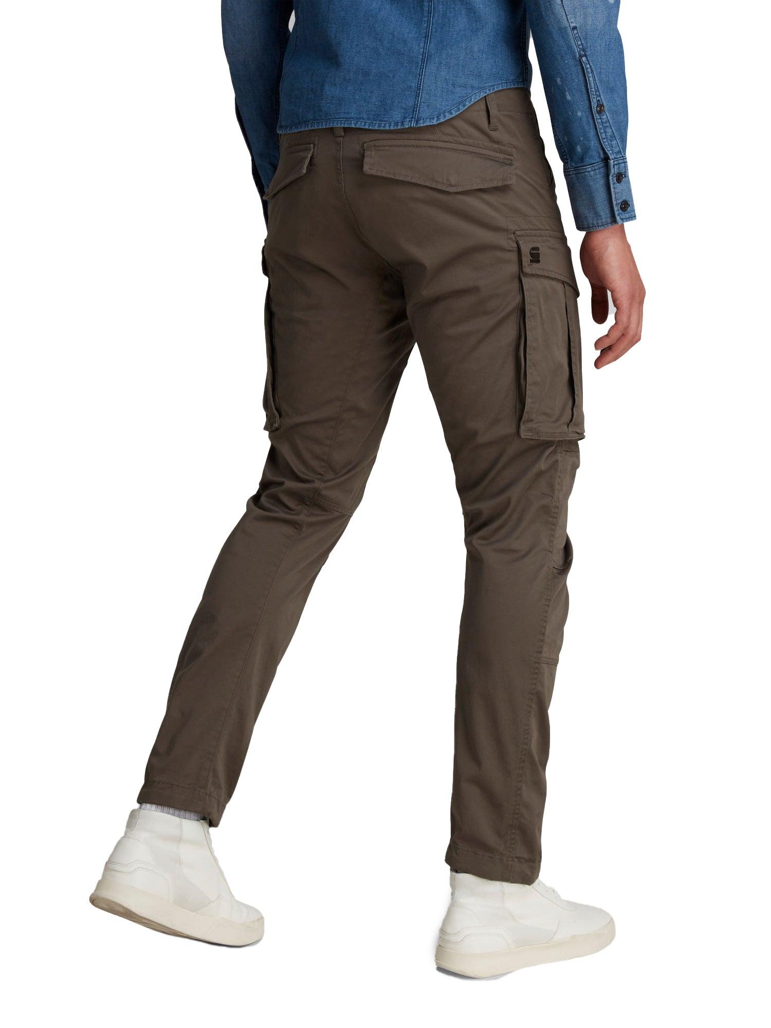 Pantalone Rovic zip 3d regular 
 grigio medio - CityModa