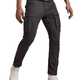 Pantalone Rovic zip 3d regular 
 grigio scuro - CityModa