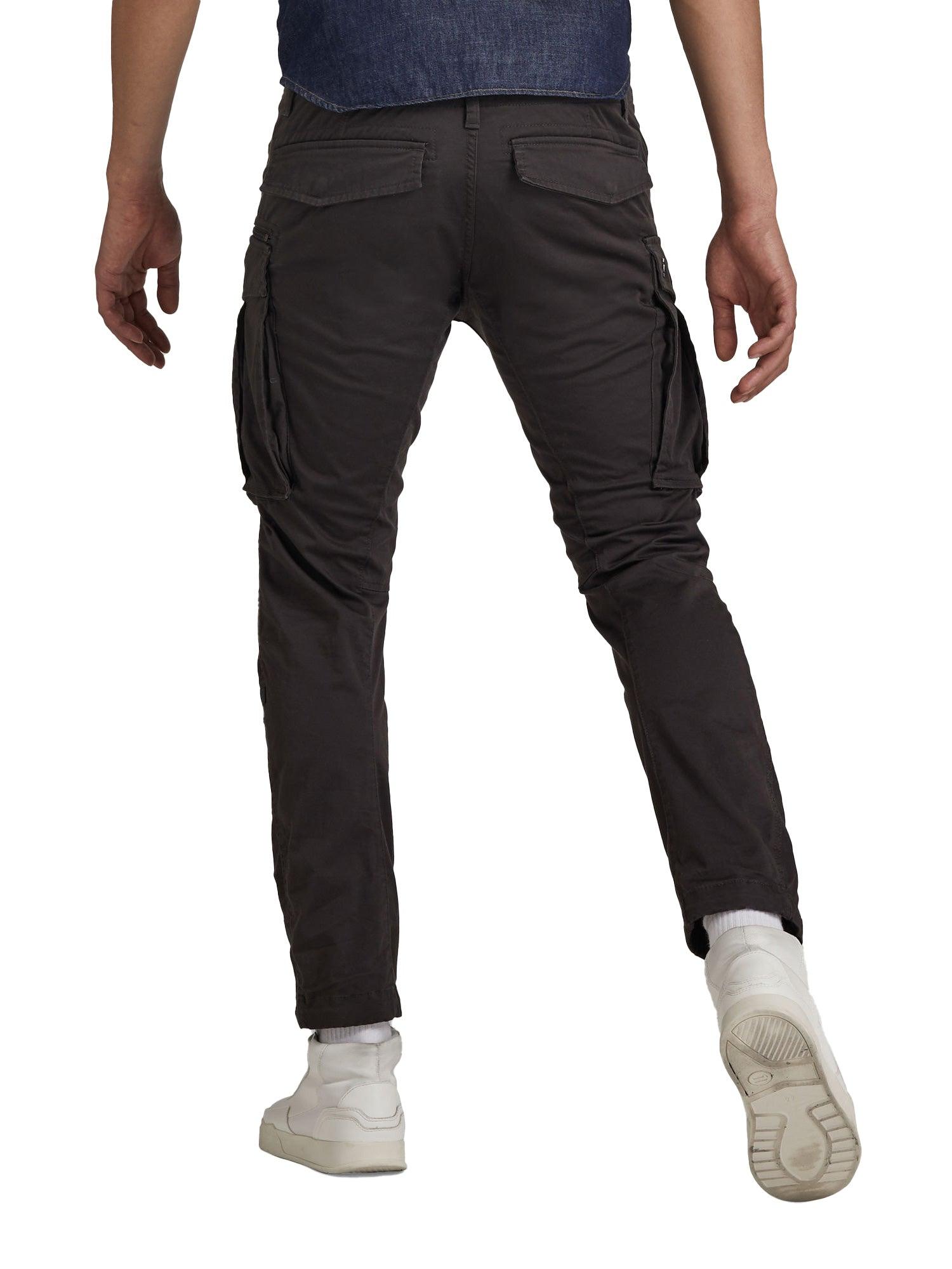 Pantalone Rovic zip 3d regular 
 grigio scuro - CityModa