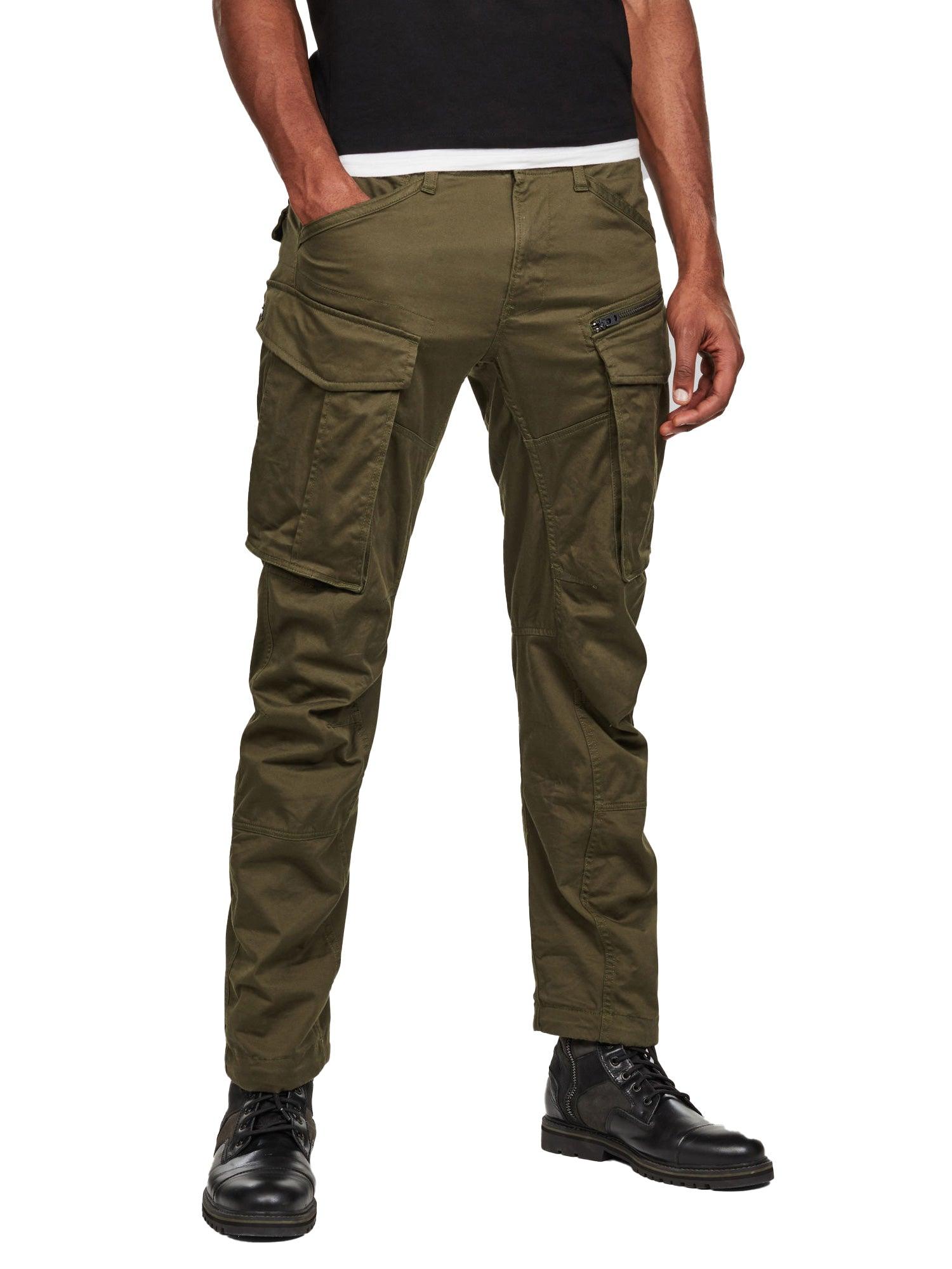 Pantalone Rovic zip 3d regular 
 verde - CityModa