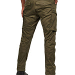 Pantalone Rovic zip 3d regular 
 verde - CityModa