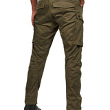 Pantalone Rovic zip 3d regular 
 verde - CityModa