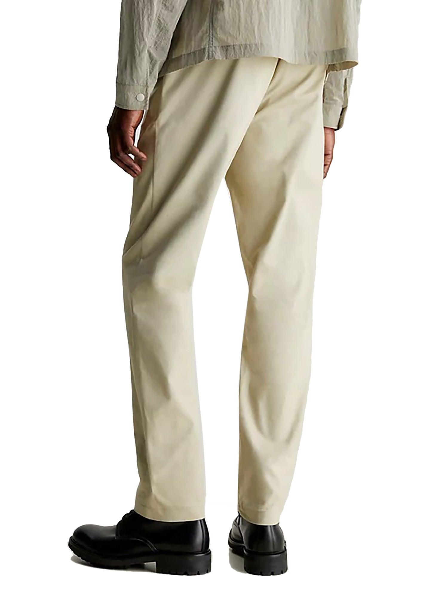 Pantaloni Chino con cintura beige - CityModa