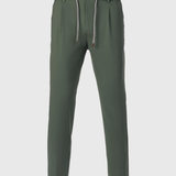 Pantalone tasche america travel in tessuto idrorepellente verdone