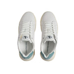 Sneakers Chunky bianco con inserto celeste - CityModa