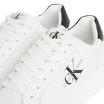 Sneakers Chunky bianco con inserto nero - CityModa