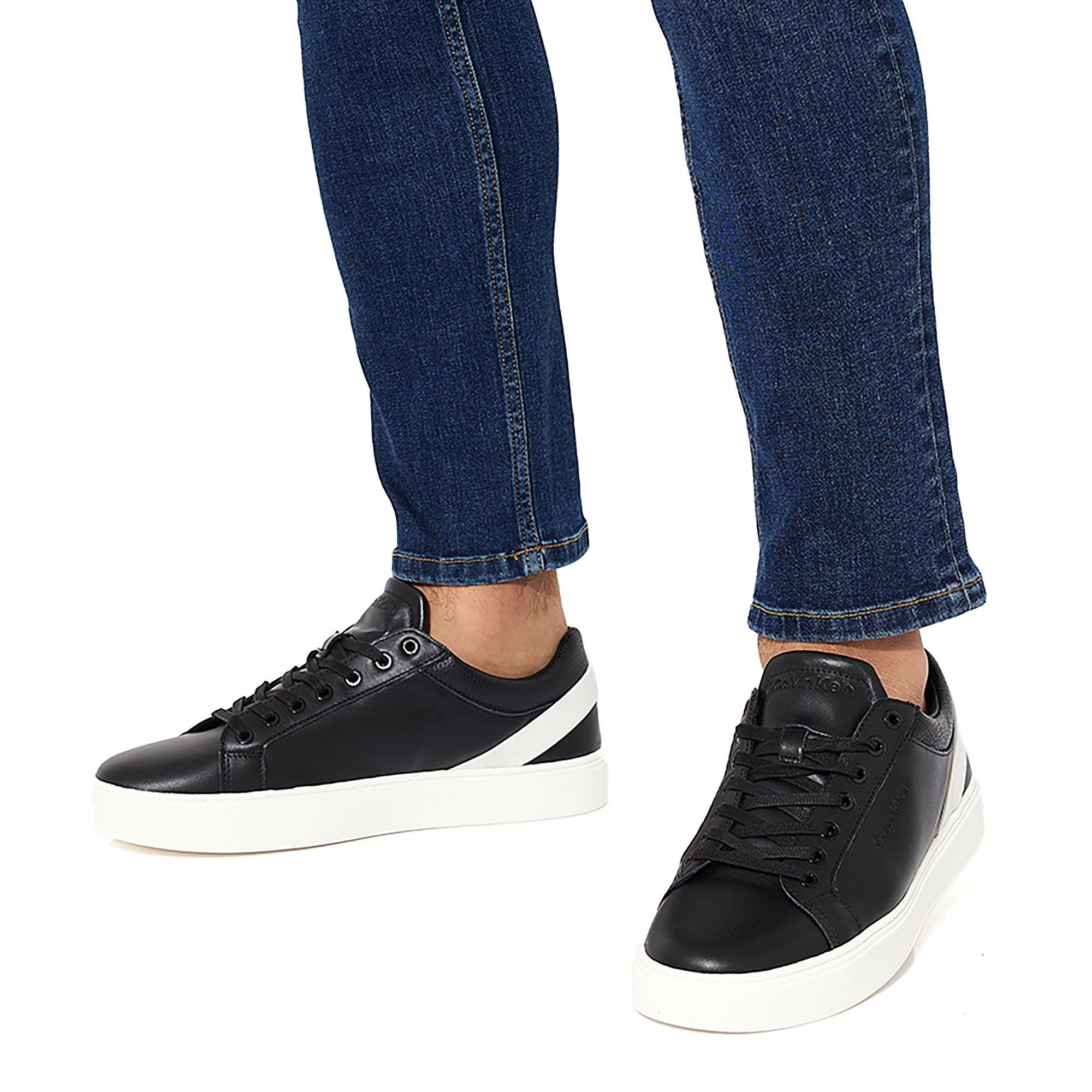 Sneakers in pelle nero - CityModa