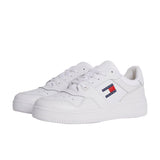 Sneakers TJM Retro stile basket bianco - CityModa