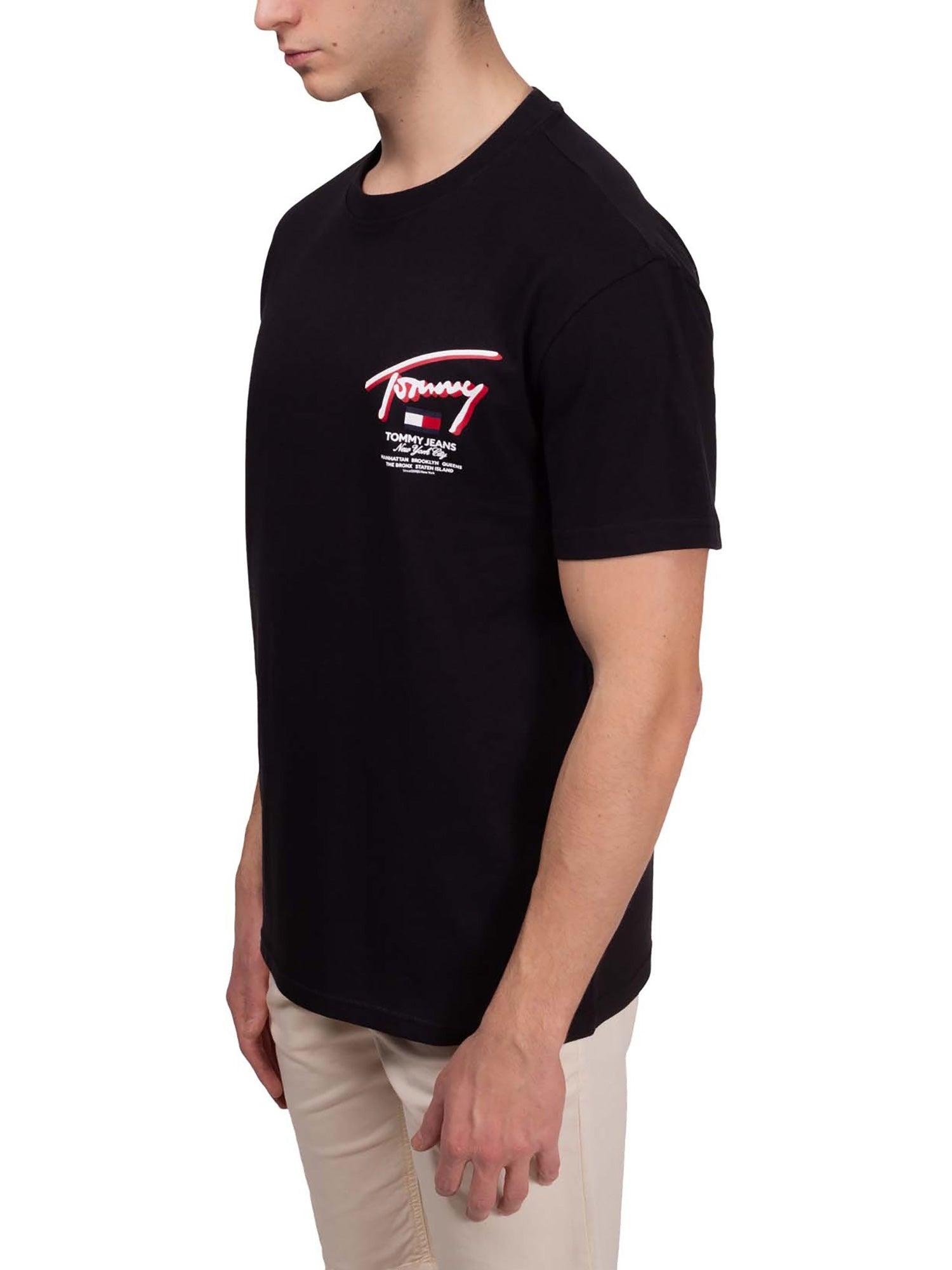 T-shirt 3D street signature nero - CityModa