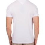 T-shirt global stripe wreath bianco - CityModa