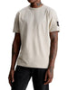 t-shirt-manica-corta-badge-beige