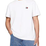 T-shirt TJM Badge Regular fit bianco - CityModa