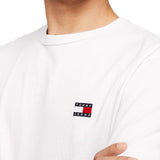 T-shirt TJM Badge Regular fit bianco - CityModa