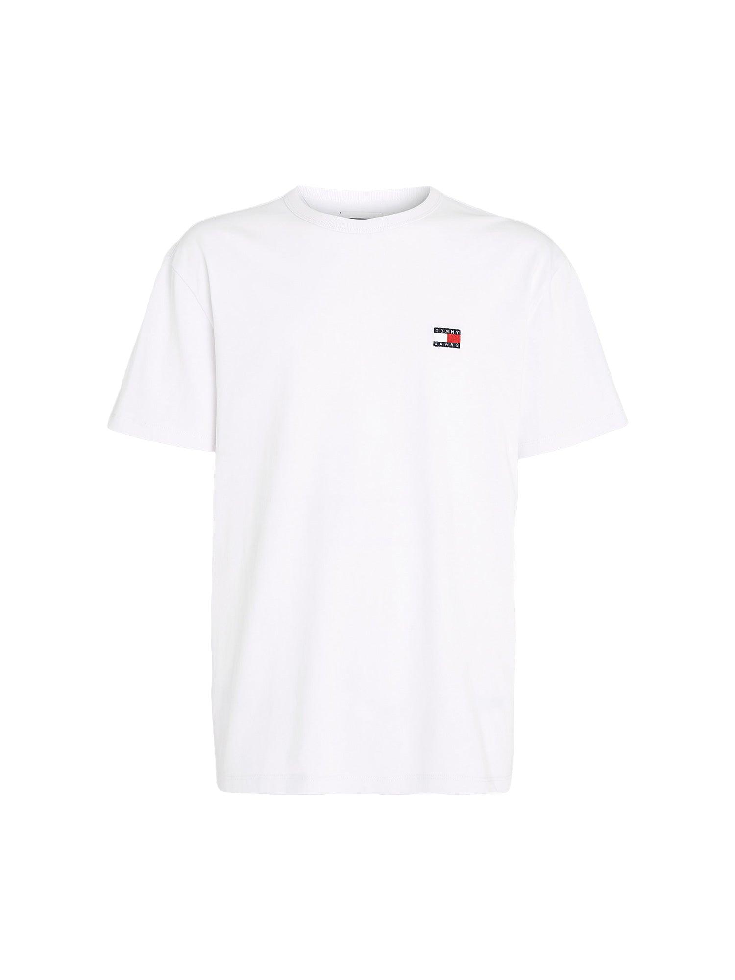 T-shirt TJM Badge Regular fit bianco - CityModa