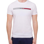 T-shirt Tjm essential flag bianco - CityModa