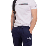 T-shirt Tjm essential flag bianco - CityModa