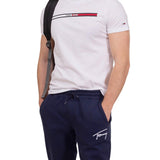 T-shirt Tjm essential flag bianco - CityModa